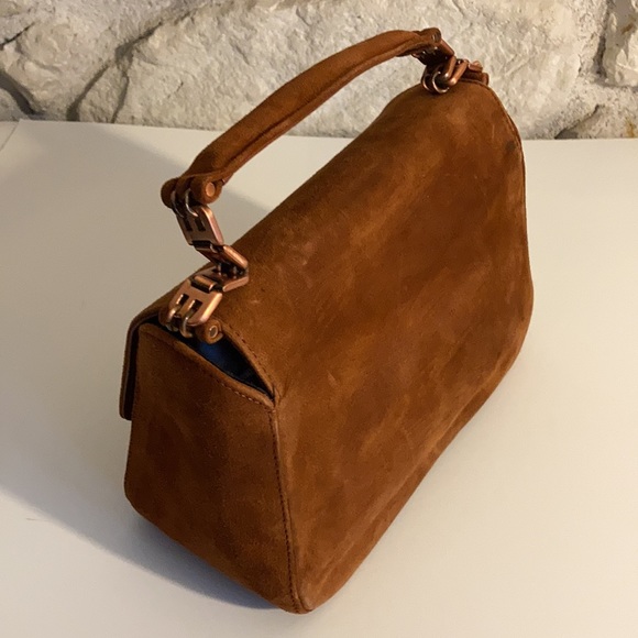 BALLY Evening Suede Leather bag - Picture 7 of 8